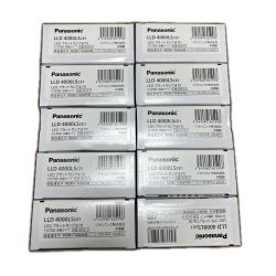 ΘΘ Panasonic パナソニック LEDフラットランプ 10個入り LLD4000LSCE1 Sランク