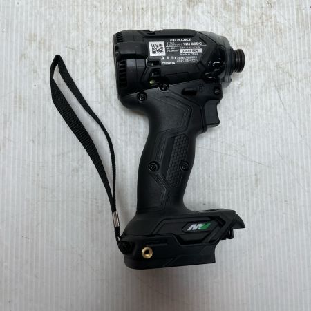  HiKOKI ハイコーキ インパクトドライバ WH36DC ブラック