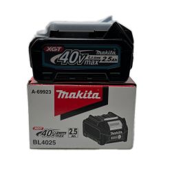 ΘΘ MAKITA マキタ バッテリー 未使用品(S) 40v 2.5Ah BL4025 Sランク