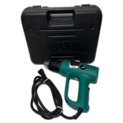 ΘΘ RYOBI リョービ ヒートガン アタッチメント、ケース付 コード式 HAG-1551 Cランク