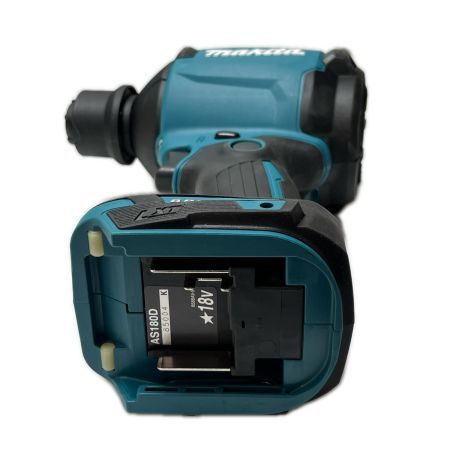  MAKITA マキタ エアダスタ アタッチメント・ケース付 コードレス式 18v AS180D ブルー