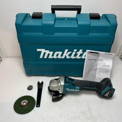ΘΘ MAKITA マキタ ディスクグラインダー ケース・工具・カバー・取説付 GA404DN ブルー Cランク