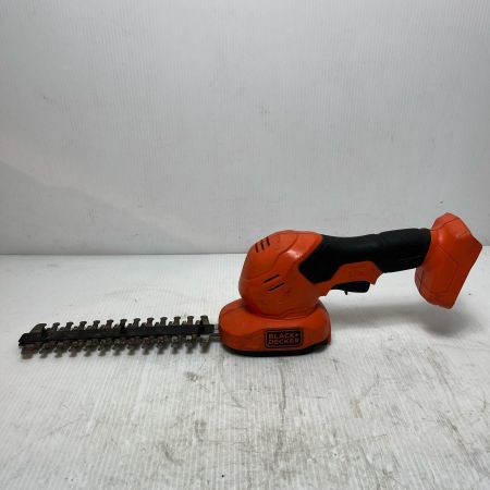  BLACK+DECKER ブラックアンドデッカー 電気バリカン 充電器・充電池1個付 BCSS18 オレンジ