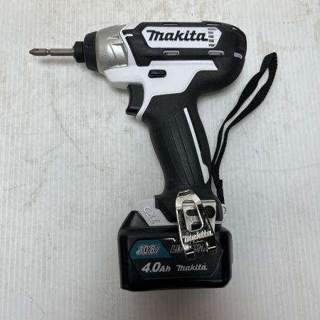  MAKITA マキタ インパクトドライバ  充電池1個付 10.8v TD110D ホワイト