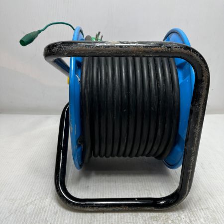  NICHIDO コードリール 屋外型 NPW-E33 ブルー