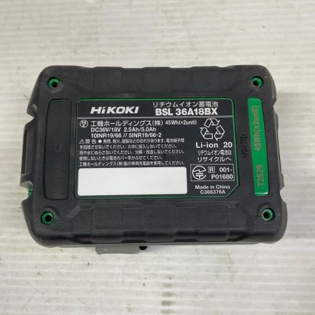  HiKOKI ハイコーキ バッテリー 未使用品(S) 本体のみ 36v BSL36A18BX