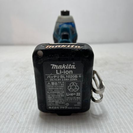  MAKITA マキタ インパクトドライバ  充電池1個付  TD111D ブルー