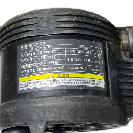 HITACHI 日立 エア釘打ち 本体のみ 高圧 45~90mm NV90HR ブラック