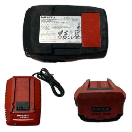  Hilti ヒルティ インパクトドライバ 充電器・充電池1個付 SID4-A22 レッド×ブラック