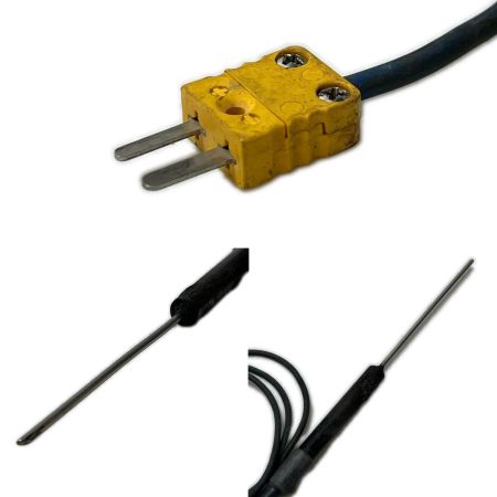  CUSTOM TRY カスタムトライ  デジタル温度計 対センサー4本付 通電確認のみ CT-2310 グレー