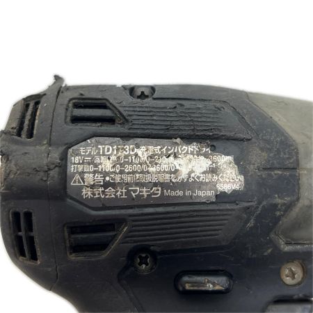  MAKITA マキタ インパクトドライバ 本体のみ 18v TD173D ブラック