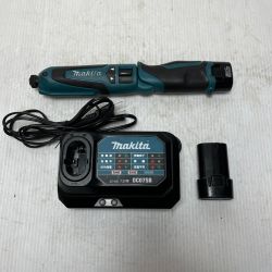 ΘΘ MAKITA マキタ ペンドライバドリル 充電器・充電池2個付 7.2v TD021D グリーン Cランク