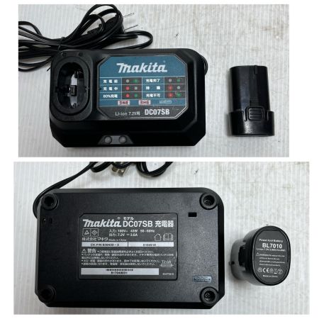  MAKITA マキタ ペンドライバドリル 充電器・充電池2個付 7.2v TD021D グリーン
