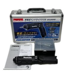 ΘΘ MAKITA マキタ ペンインパクトドライバ アルミケース・小物入れケース・取説・ビット5本セット付 コードレス式 7.2v DF012D ブラック Bランク