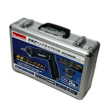  MAKITA マキタ ペンインパクトドライバ アルミケース・小物入れケース・取説・ビット5本セット付 コードレス式 7.2v DF012D ブラック