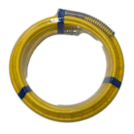  日本ワグナー 塗装用エアレスホース 未使用品(S) 6Φ×10ｍ 2230237 イエロー
