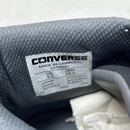  CONVERSE コンバース 安全靴 未使用品(S) 28cm 337700591 ブラック