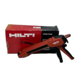 ΘΘ Hilti ヒルティ コーキングガン 箱付 HDM-500 レッド Aランク