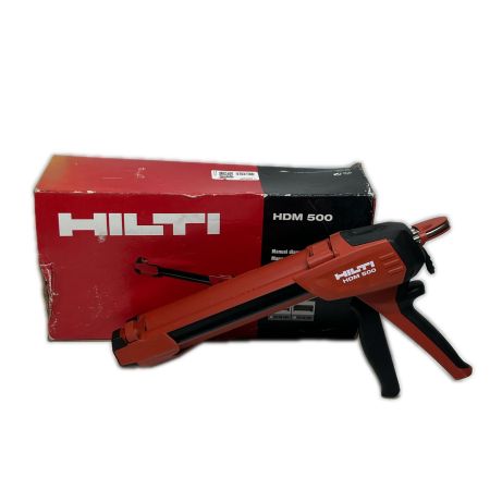 Hilti ヒルティ コーキングガン 箱付 HDM-500 レッド