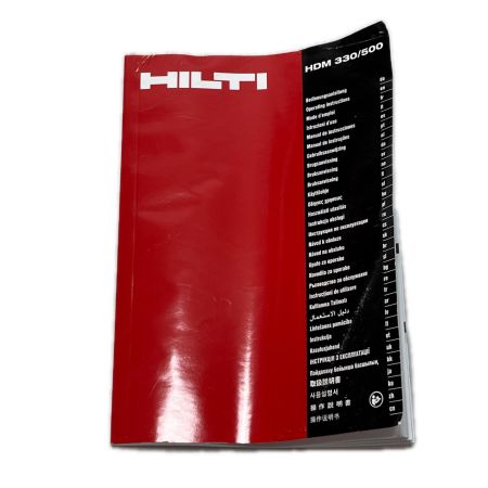  Hilti ヒルティ コーキングガン 箱付 HDM-500 レッド
