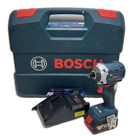  BOSCH ボッシュ インパクトレンチ 充電器・充電池1個・ケース付 GDR18V-215 グリーン