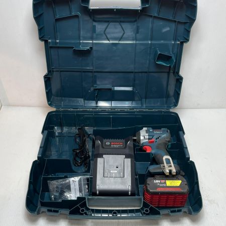  BOSCH ボッシュ インパクトレンチ 充電器・充電池1個・ケース付 GDR18V-215 グリーン