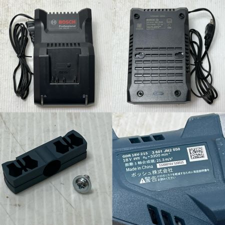  BOSCH ボッシュ インパクトレンチ 充電器・充電池1個・ケース付 GDR18V-215 グリーン