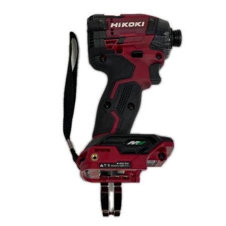  HiKOKI ハイコーキ インパクトドライバ 本体のみ コードレス式 36v WH36DD スコーピオンレッド