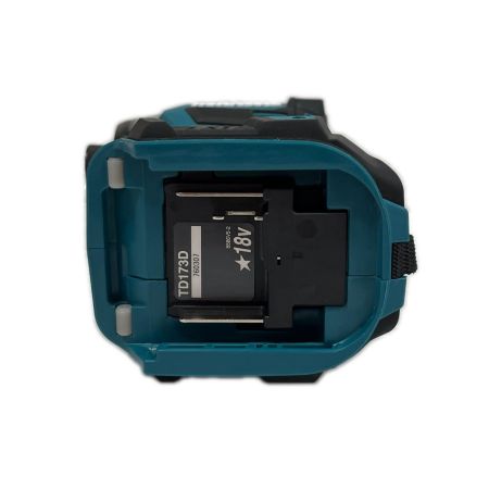  MAKITA マキタ インパクトドライバ 本体のみ コードレス式 18v TD173D ブルー