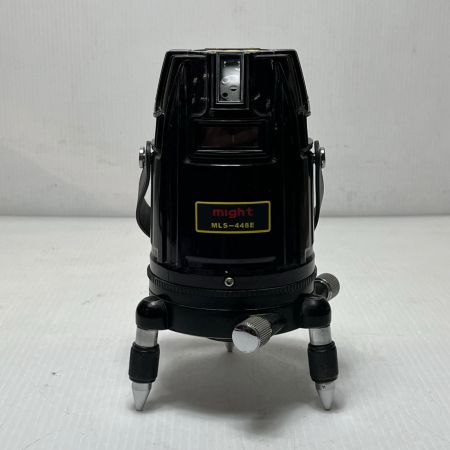 might レーザー墨出し器 受光器・L字版・ゴーグル・ケース付 F4/79236 レッドレーザー・クロスライン MLS-448E インディゴ