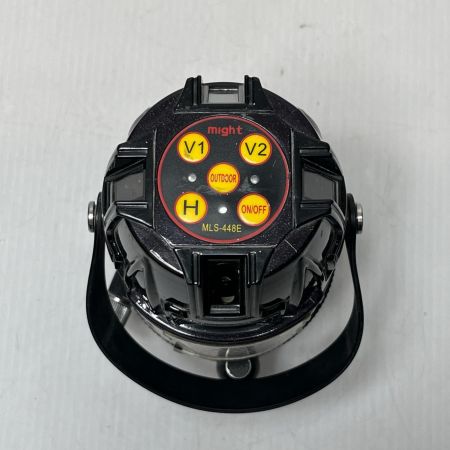 might レーザー墨出し器 受光器・L字版・ゴーグル・ケース付 F4/79236 レッドレーザー・クロスライン MLS-448E インディゴ
