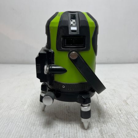  might レーザー墨出し器 受光器・L字版・ゴーグル・ACアダプタ・ケース付 MLS-443G 黄緑