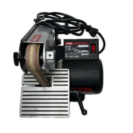  RYOBI リョービ ベルトサンダ コード式 100v B-25T ブラック