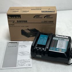 ΘΘ MAKITA マキタ 急速充電器 未使用品(S) コード式 100v DC18RF ブラック Sランク
