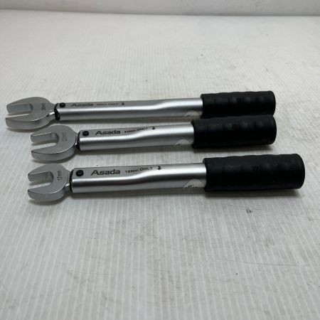  Asada トルクレンチ 3本セット・袋付