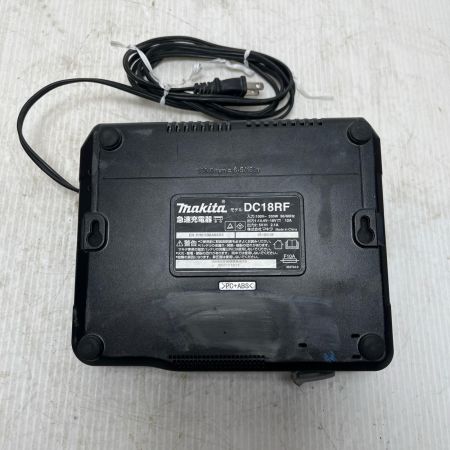 MAKITA マキタ 急速充電器  100v 充電器 DC18RF ブラック