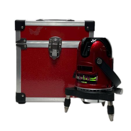 山真 レーザー墨出し器 ケース付 RA-2651 レーザー色/赤 RA-06 レッド