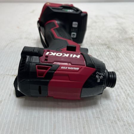 HiKOKI ハイコーキ インパクトドライバ  未使用品(S)  WH36DD スコーピオンレッド