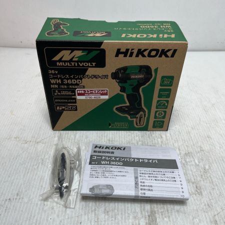 HiKOKI ハイコーキ インパクトドライバ  未使用品(S)  WH36DD スコーピオンレッド