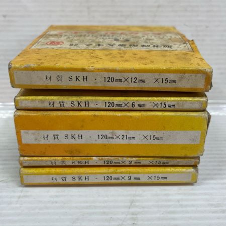 MAKITA マキタ 仕上カッターセット 未使用品(S) 5枚セット 21/12/9/6/3mm 長期保管品