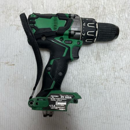 HiKOKI ハイコーキ ドライバドリル  本体のみ DV36DA グリーン