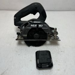 HiKOKI ハイコーキ 丸のこ 充電池1個付  125mm  C1205DA ブラック Cランク