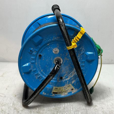NICHIDO コードリール 3芯2.0mm×30m NPW-E33 ブルー