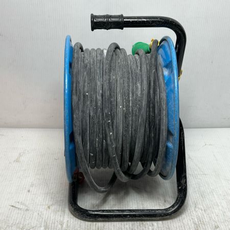 NICHIDO コードリール 3芯2.0mm×30m NPW-E33-SP ブルー
