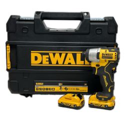 DEWALT インパクトドライバ 充電池2個・ケース付 コードレス式 10.8v DCF801 D2 イエロー Cランク