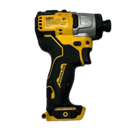 DEWALT インパクトドライバ 充電池2個・ケース付 コードレス式 10.8v DCF801 D2 イエロー