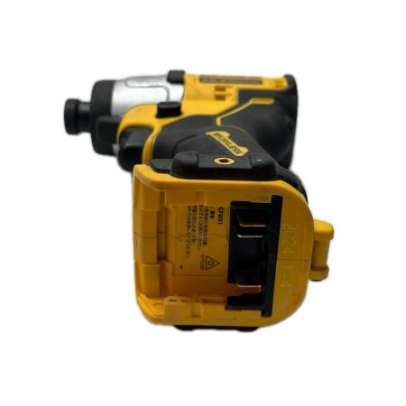 DEWALT インパクトドライバ 充電池2個・ケース付 コードレス式 10.8v DCF801 D2 イエロー