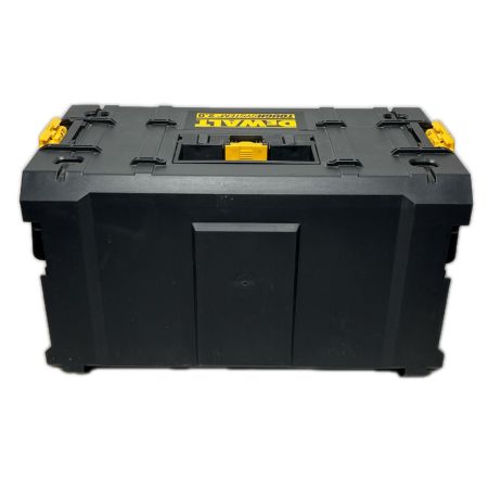 DEWALT 二段工具ケース 使用感有 TOUGH SYSTEM 2.0 ブラック×イエロー