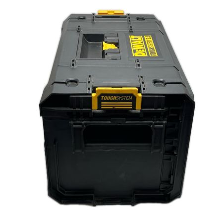 DEWALT 二段工具ケース 使用感有 TOUGH SYSTEM 2.0 ブラック×イエロー