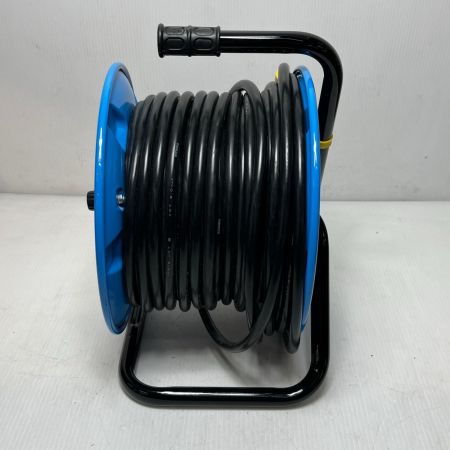 NICHIDO コードリール  30m 屋外用 NPW-E33 ブルー